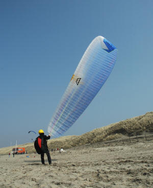 oefenen op het strand